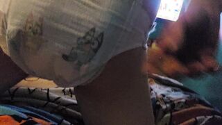Poop in bluey diaper