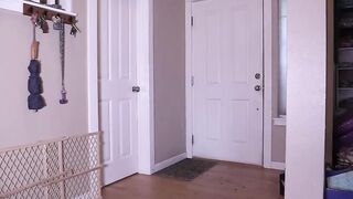 Red Spanked & Diapered in Front of Friend