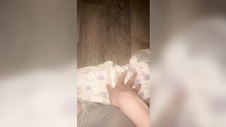 I went pee pee on the floor
