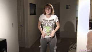 HD Diapers Overflow in Sweat Pants