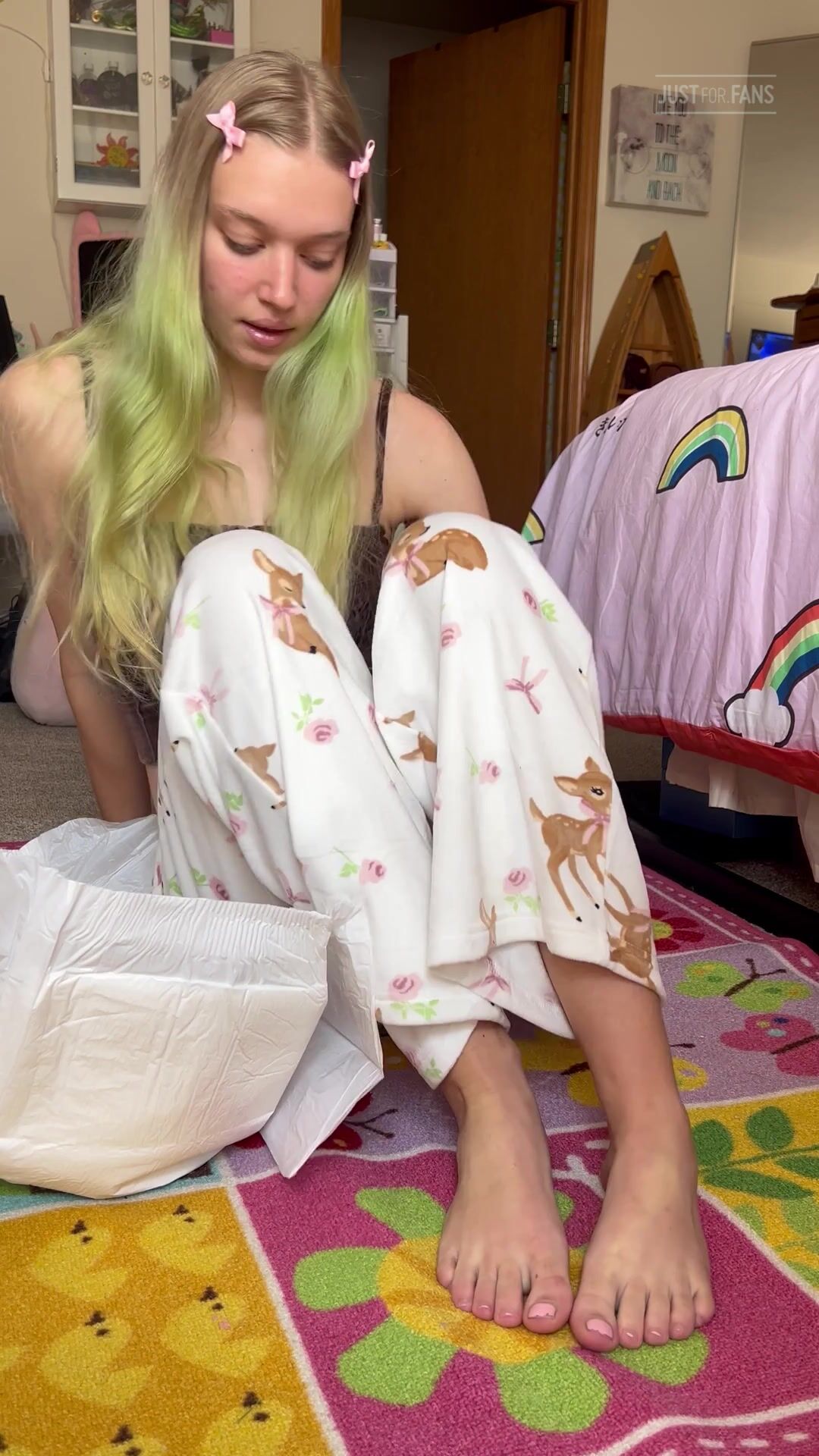 Bunny Diaper Girl #2