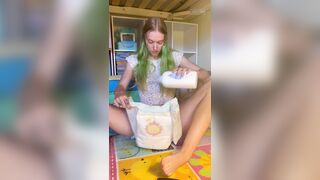 Bunny Diaper Girl #4