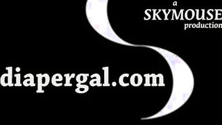 Kacie’s A Little Shy About Showing Her Diaper