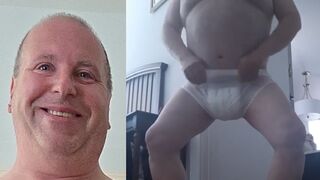 Sissy Erica diaper humiliation humps furniture