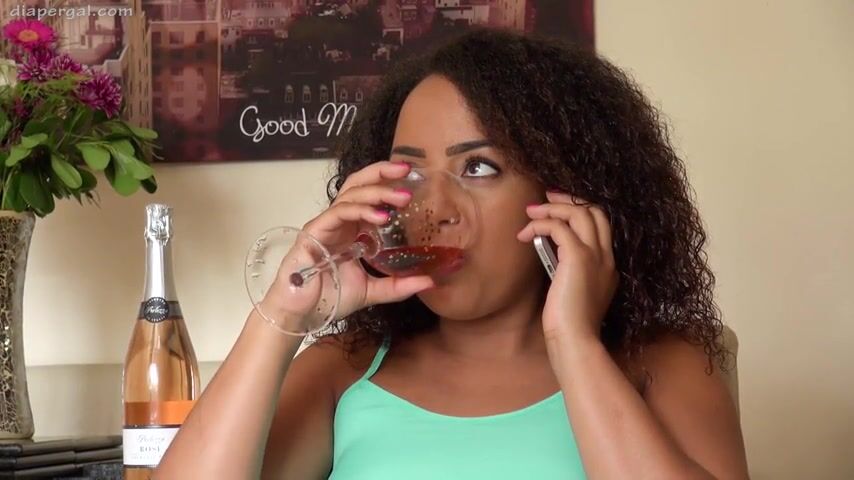 Kayla Prepares For A Night Out