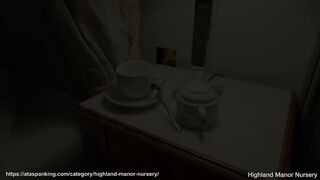 HMN - Lazy main spanked and diapered