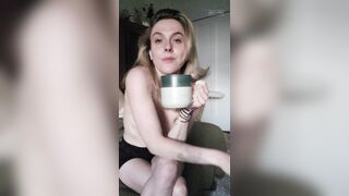 Bea messes her panties