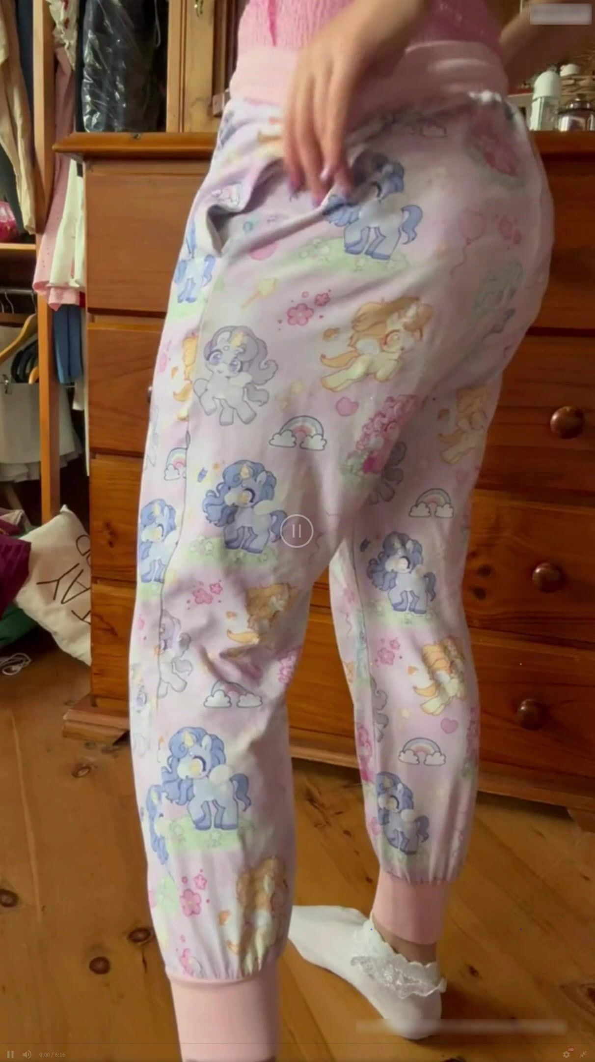 Lovely Diaper messing