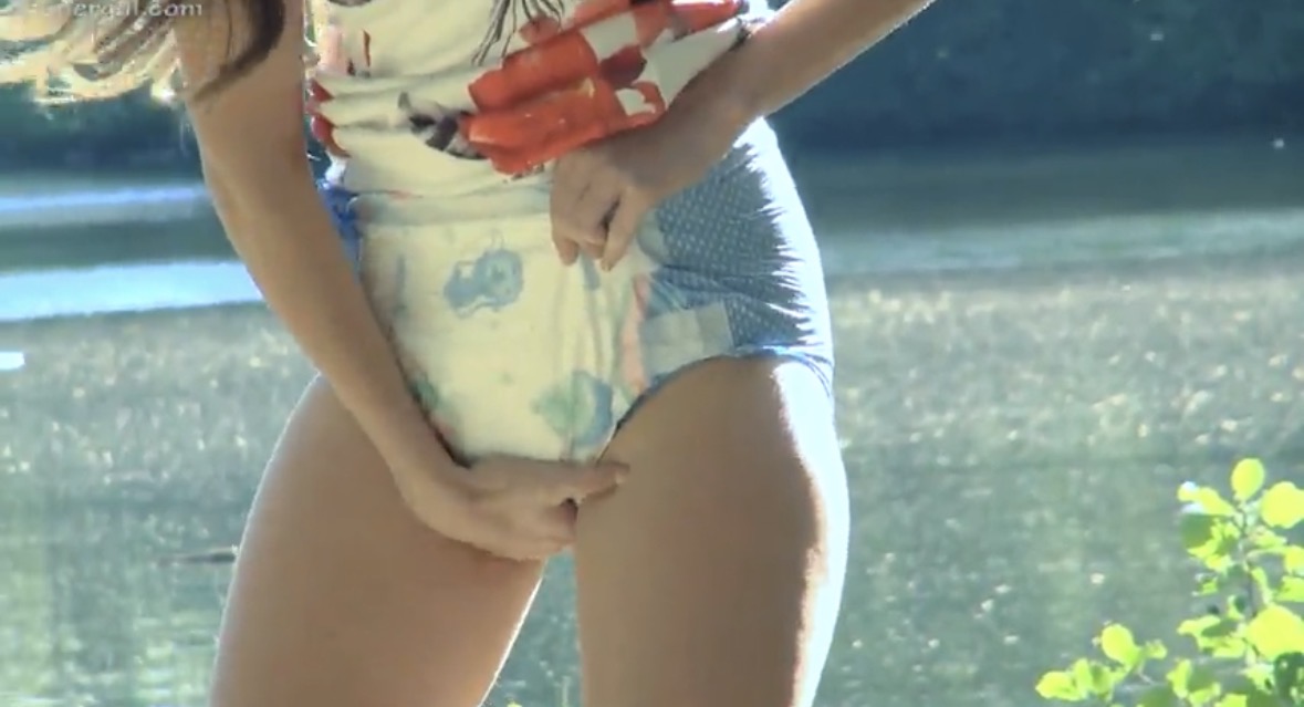 Honour Diapered At The Lake