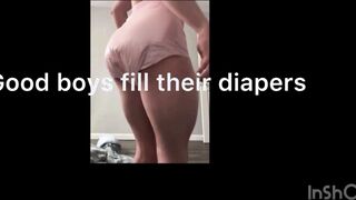 Messy Diaper Boy Training
