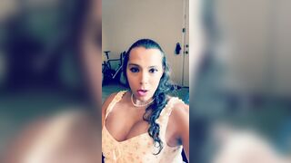 Sundress and diapers up skirt peak