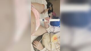 Mommy teasing my pathetic little cock