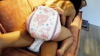 ADC  Asian messy diaper play
