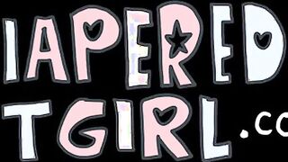 Diapered Tgirl - Diapers And Dragons: Diapered Game Night video