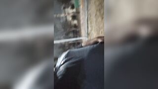 diaper boy exposes himself walking trough the park