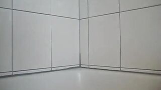 German girl mess her panty