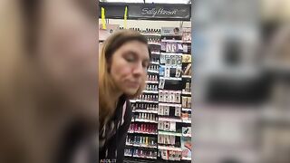 PaddedkittenVuittQn leaks her diaper in public