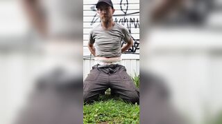 Diaper Cuck Joey Outdoor Humiliation Task
