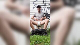 Diaper Cuck Joey Outdoor Humiliation Task