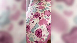 Wet diaper mess