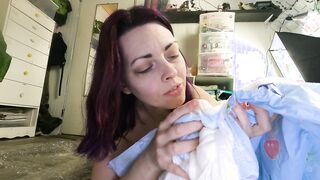 KimberlyX - Diaper Trash Squishing!