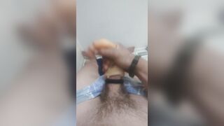 Big dick in diaper