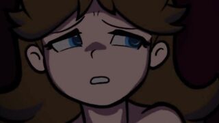 Daisy messes her diaper
