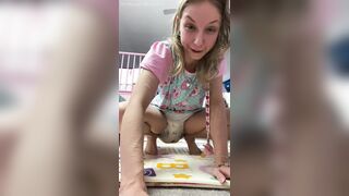 Messy diaper