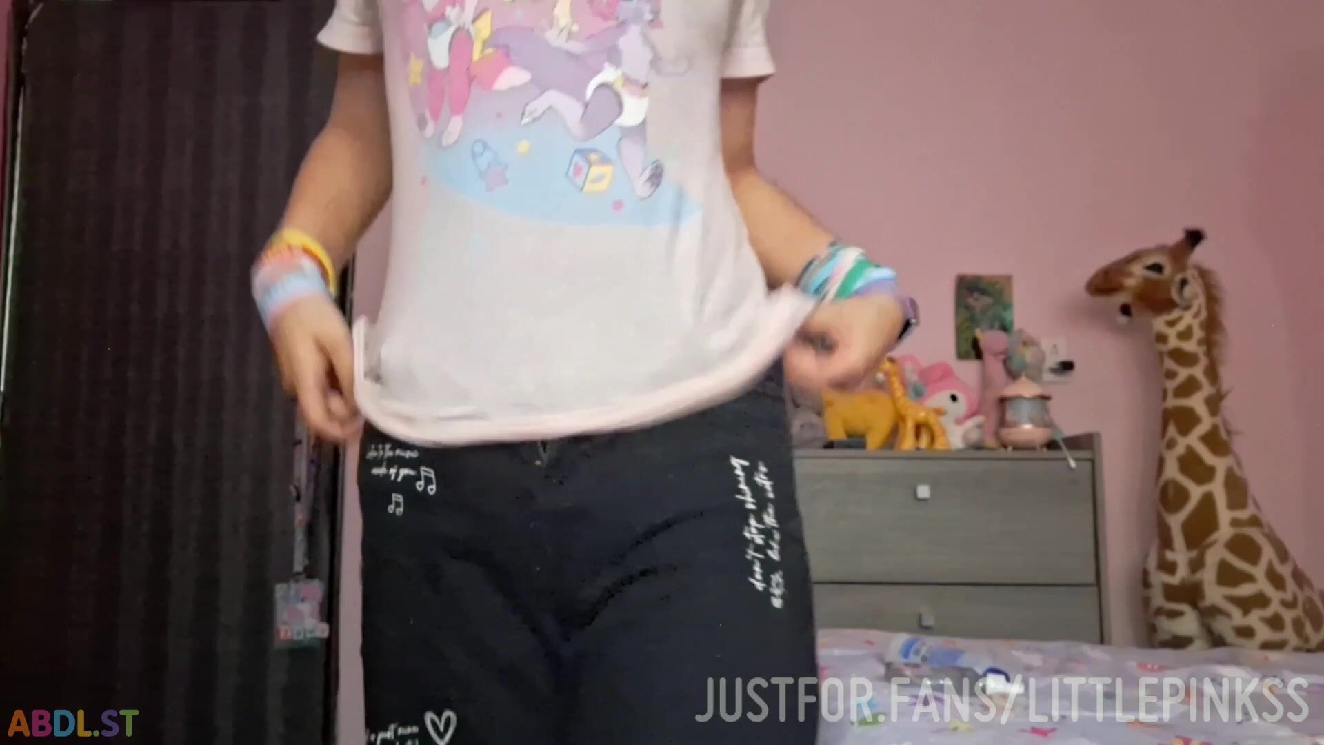 Filling my diaper