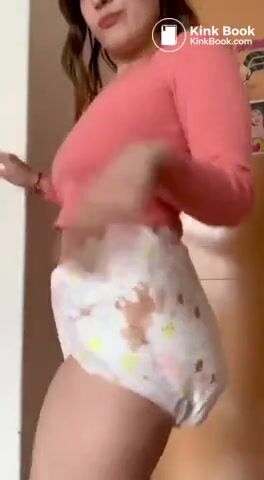Diaper messing and changing