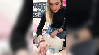 mom changes dirty diaper #2