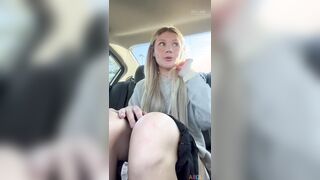 Blackrasbaby Wets In The Car