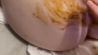 (Sneak peek) dirty diaper sex (scat) (poop) (messy)