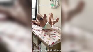 diaper change