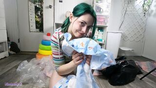 kimberlyx - Another Diaper trash squishing