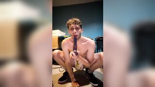 Deep throat in Diaper