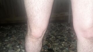 My First Ever Mineral Oil Enema with full water and Cuming