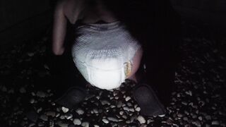 1500ml Messy Piss Diaper Enema Part 02 (500ml Messy Blowout)