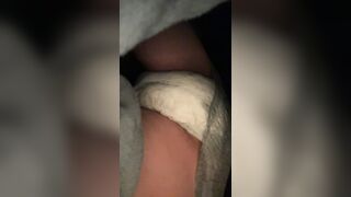 Peeing my diaper in bed