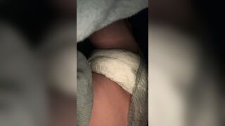 Peeing my diaper in bed