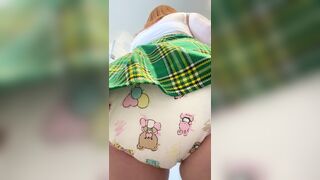 Diaper girl