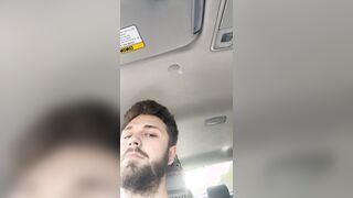 Driving with my diaper out