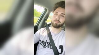 Driving with my diaper out
