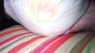 Diaper mess before bed