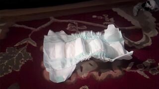 Putting on pampers