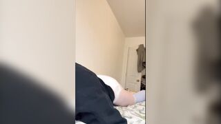 One very stinky lady in diapers