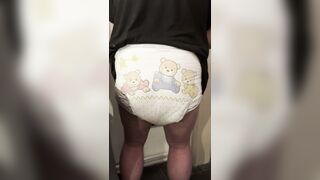 Diaper Boy poop in the Corner