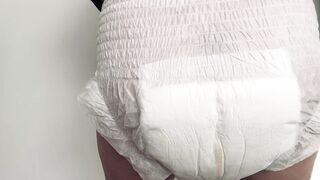 Huge mess in my diaper