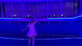 sneaking on that main stage to be a silly willy 3 it’s always been my dream to perform....! Even if people only see it o