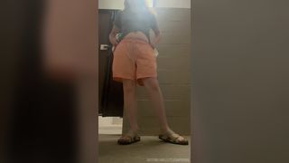 peeing in my panties and then going messy in them. check other site for the messy part